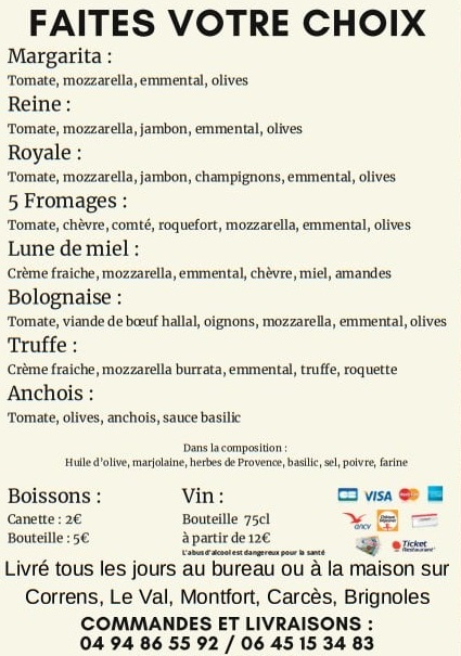 Pizzas-verso