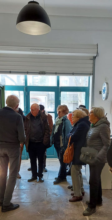 "Les Amis de Fontfroide" visitent le musée