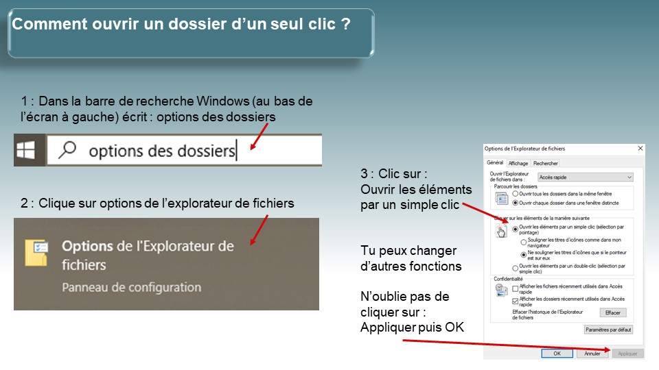 Comment-ouvrir-un-dossier-d-un-seul-clic astucesalternativesgratuites trucastuceconseil