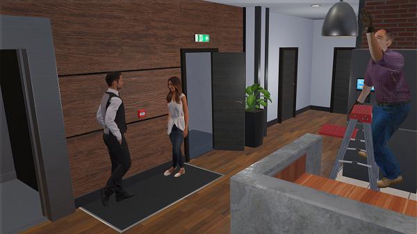 Réalité virtuelle - safety day - Chasse aux risques au bureau