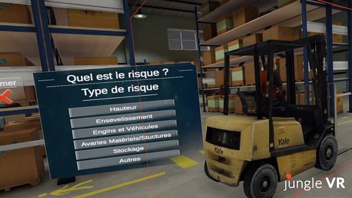 Atelier réalité virtuelle - Safety Day - Chasse aux risques en entrepôt