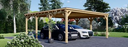 Réalisation de carport et pergola avec JDL couverture sur BORDEAUX et toute la GIRONDE