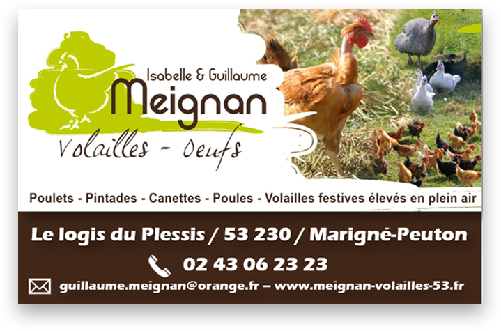 Volailles meignan