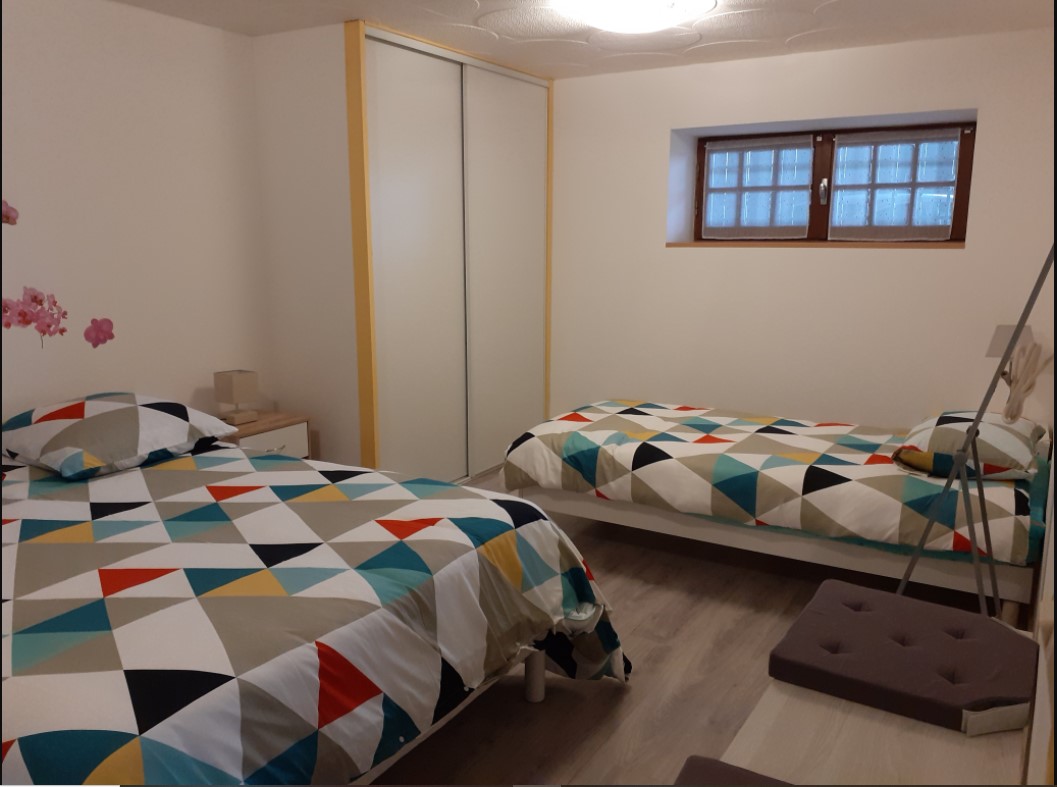 Grande chambre les 2 lits