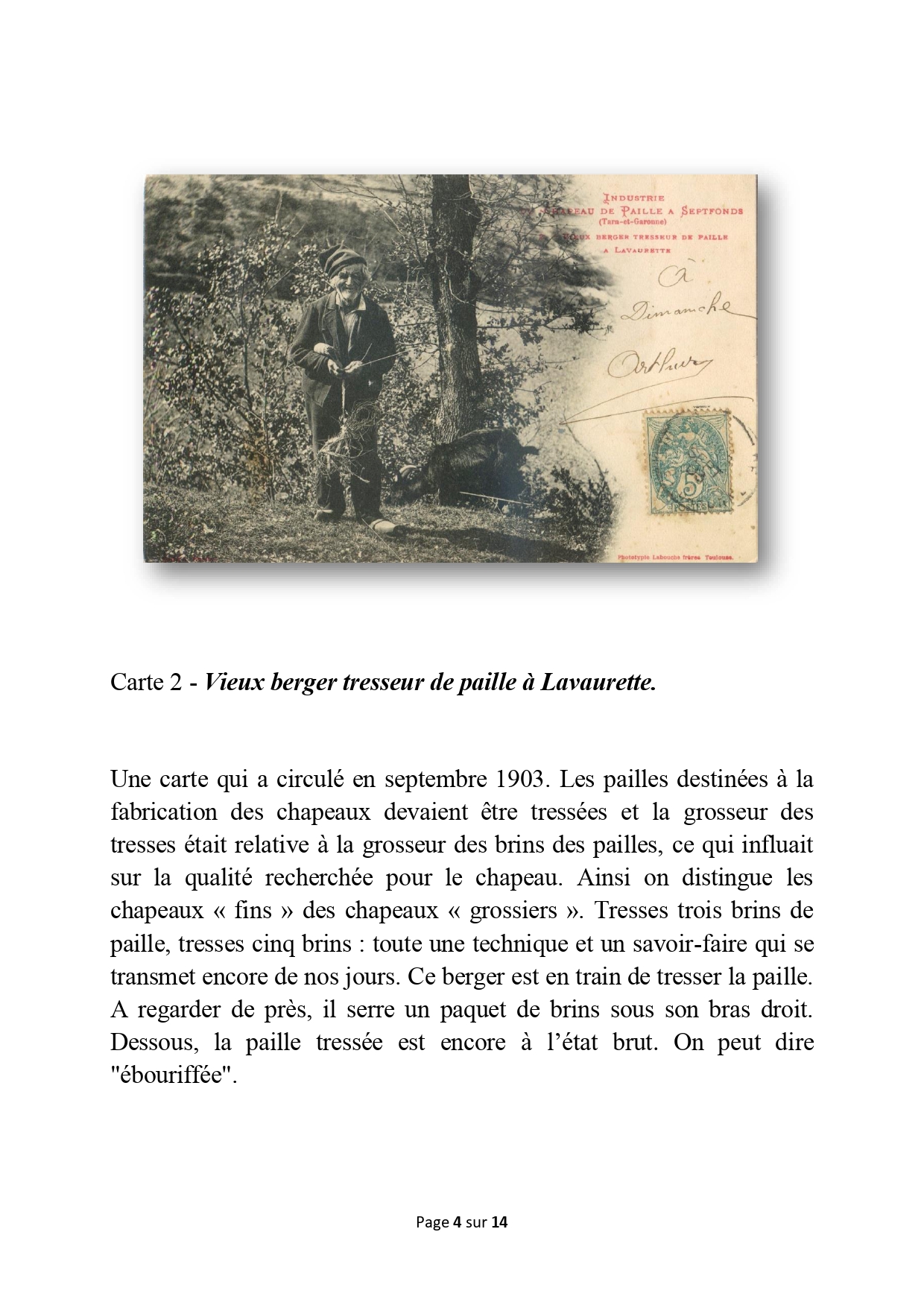 12 cartes postales chapellerie page 0004