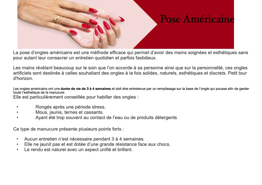Pose-americaine