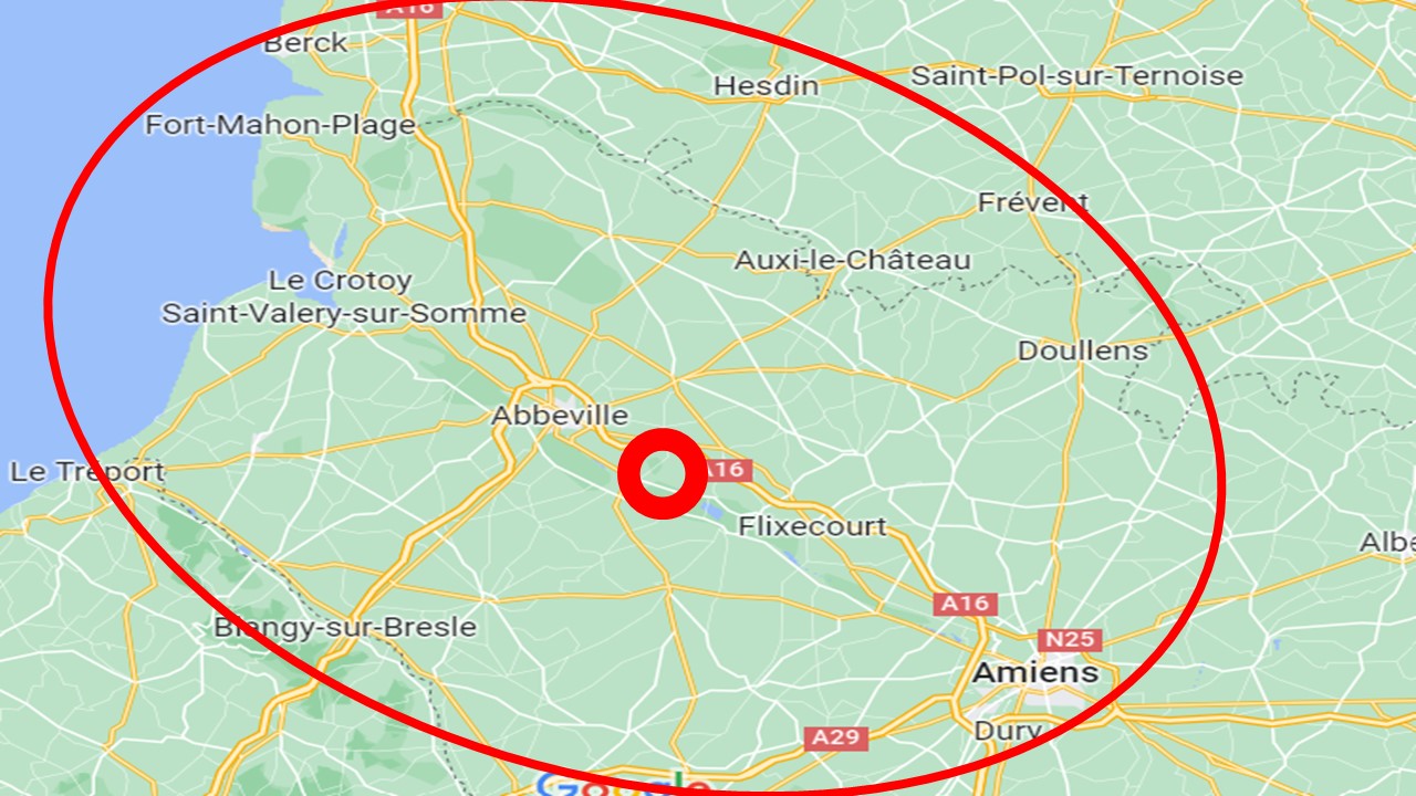 Les visites possibles dans un rayon de 45 mn autour de la péniche