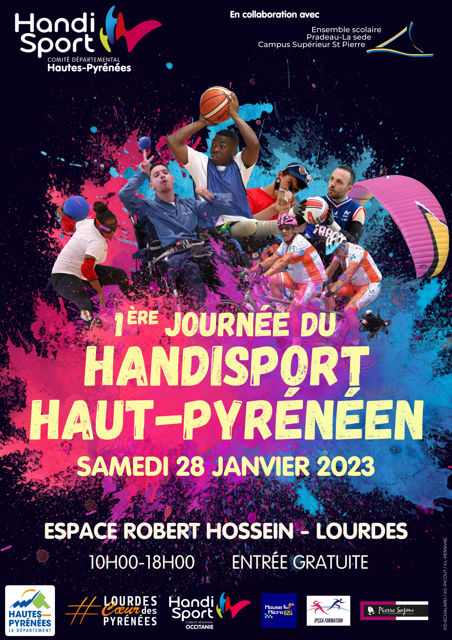 ‼1ère JOURNÉE DU HANDISPORT HAUT-PYRENNEN‼