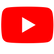 YouTube social white squircle-svg