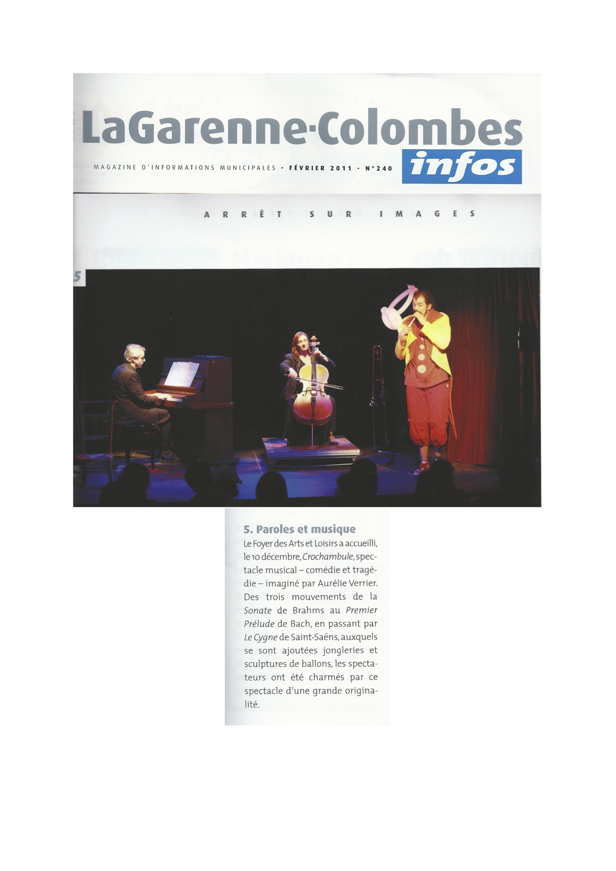 Article crochambule lgc infos