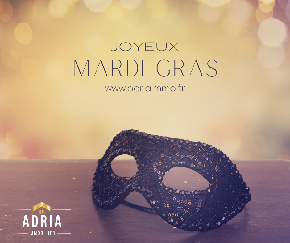 Mardi gras greeting facebook post adriacom