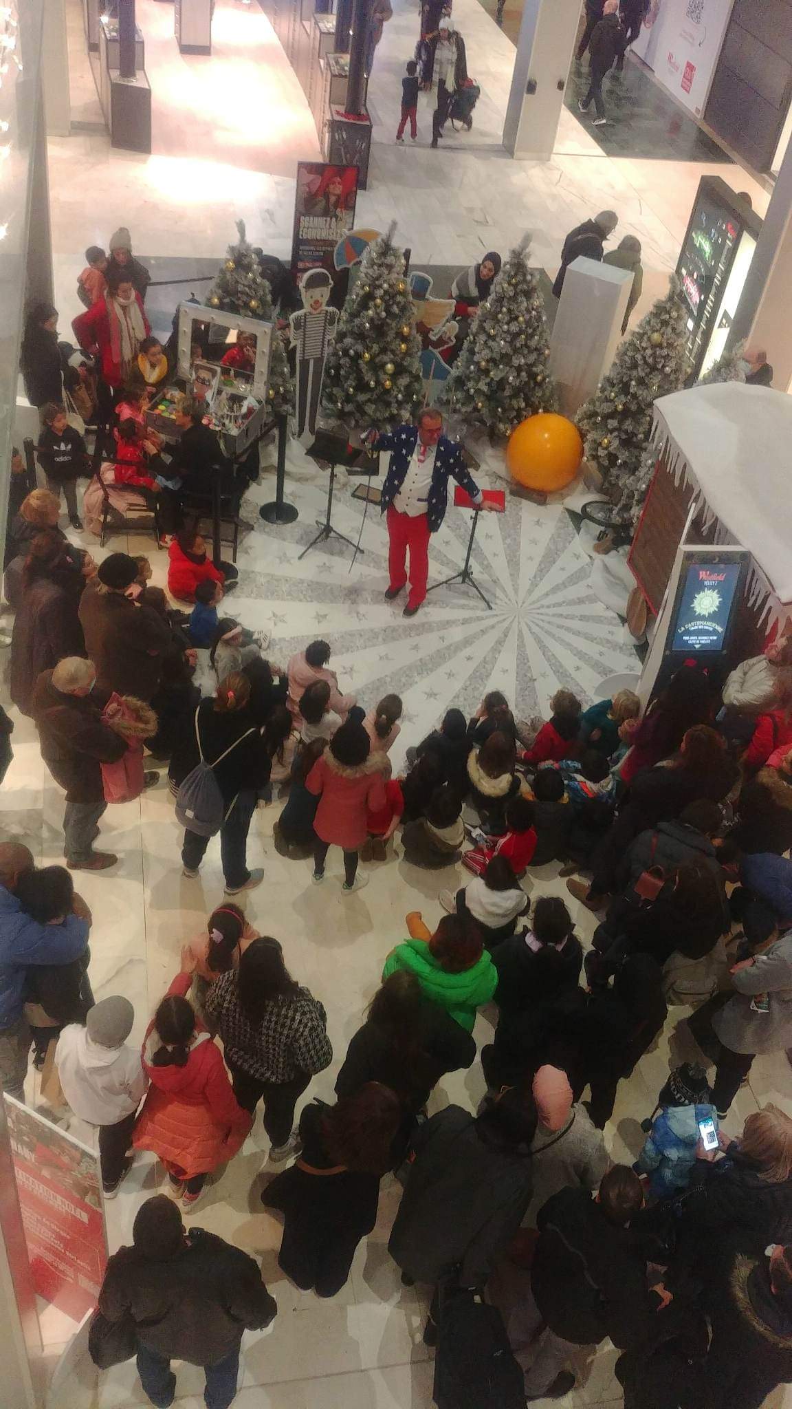 David acedo magicien centre commercial