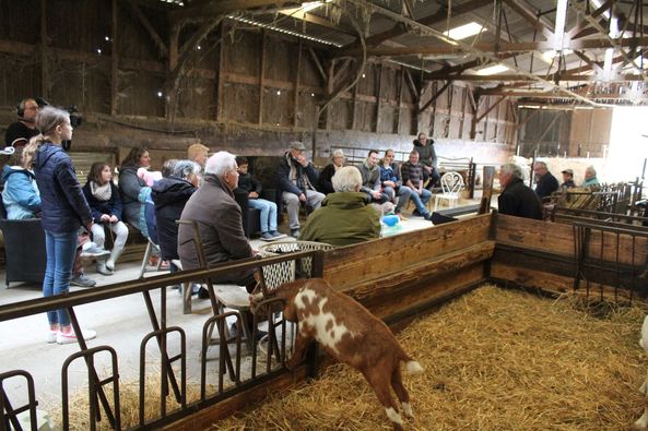Visite de la ferme du Plessis Doré