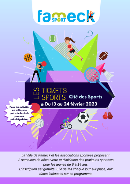 Les tickets sports