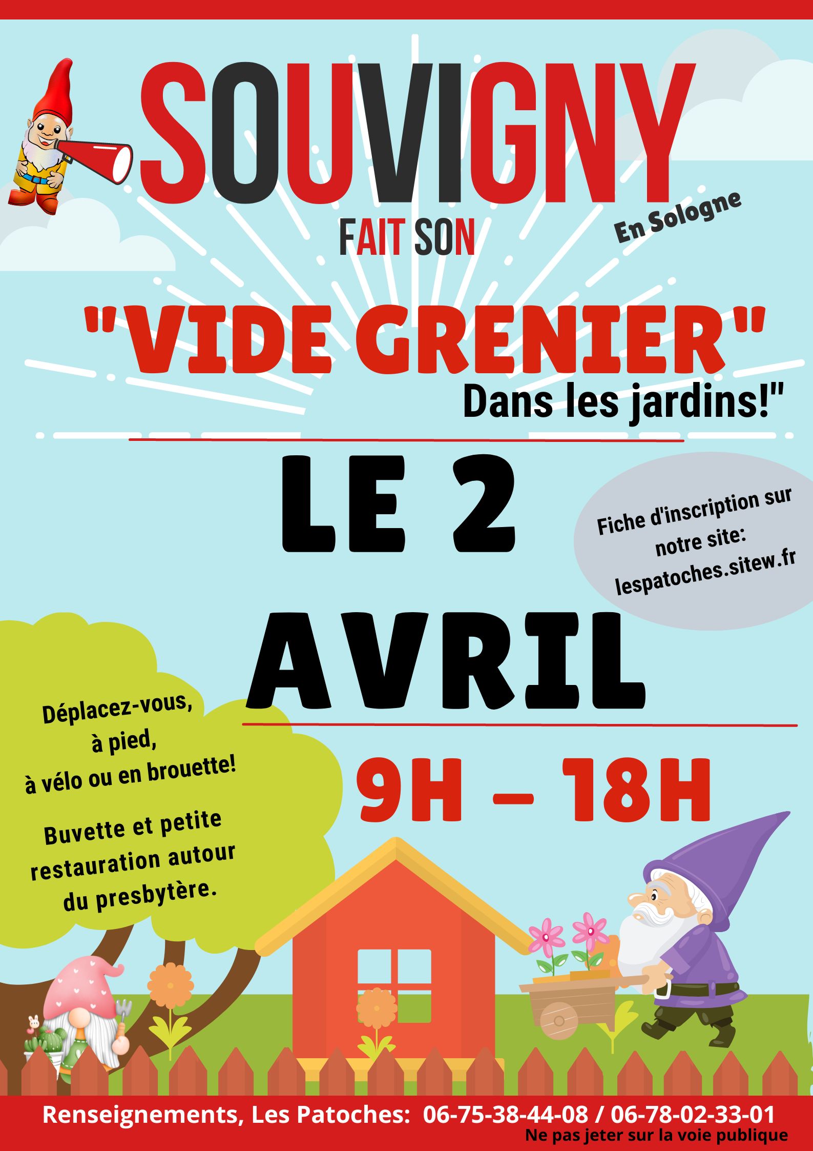 Jeu vide mon grenier dans mon jardin 1 