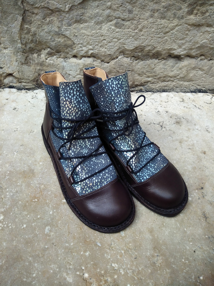 Anna bauer chaussures galuchat