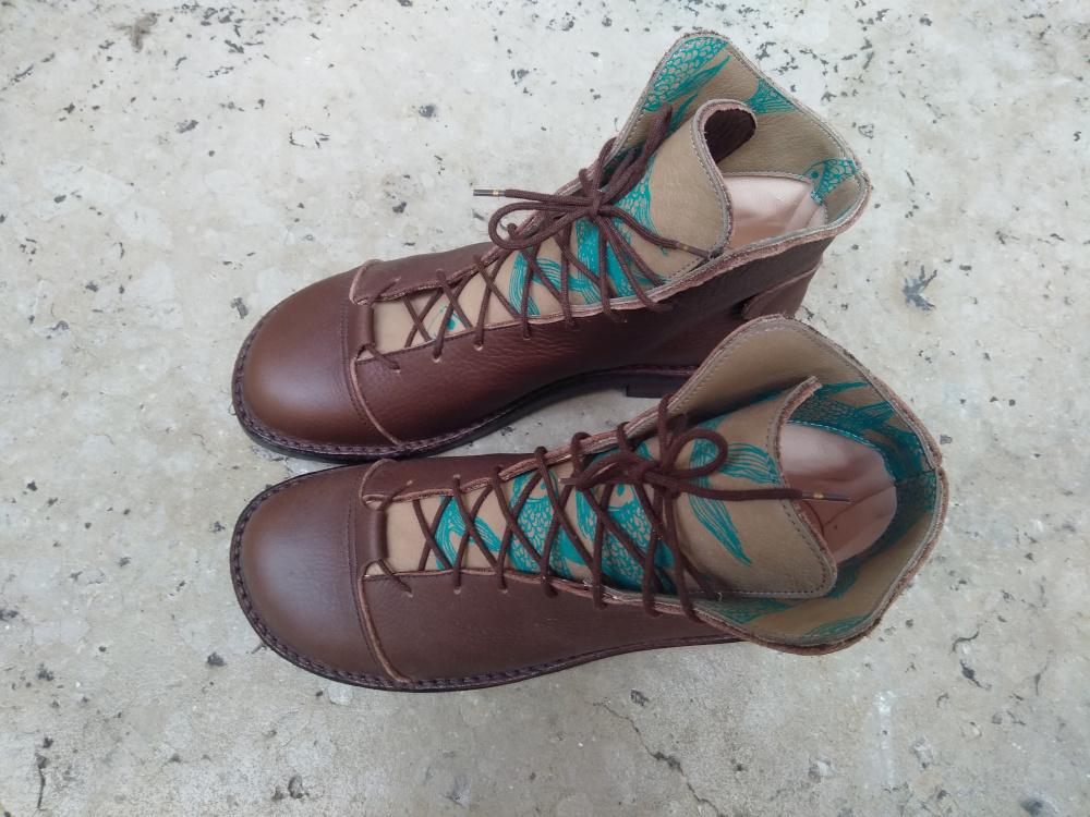 Anna bauer chaussures nuala marron kaki