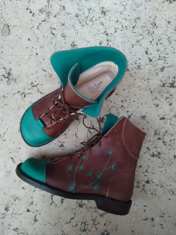 Anna bauer chaussures camilles turquoise