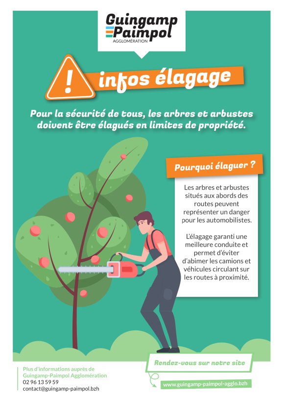 Affiche elagage communes