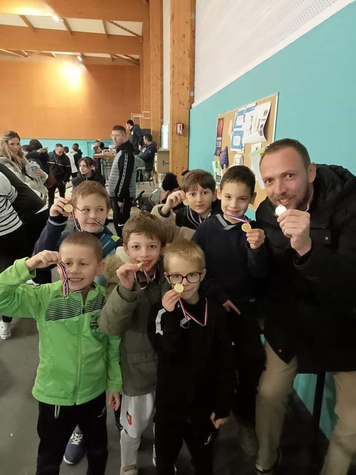 Tournoi u9 plelan le petit medaille