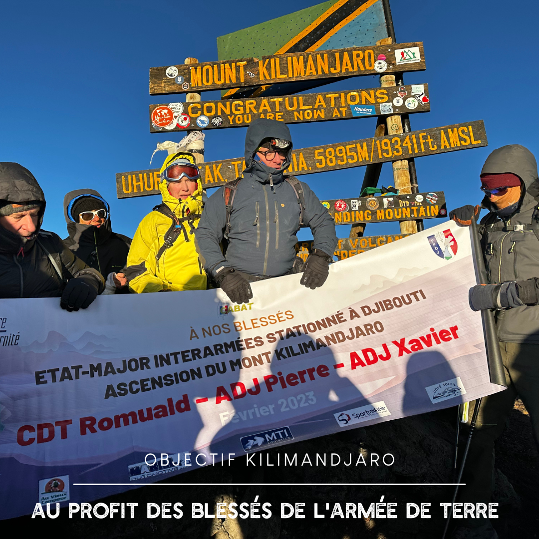 Kilimandjaro avec nos blessés