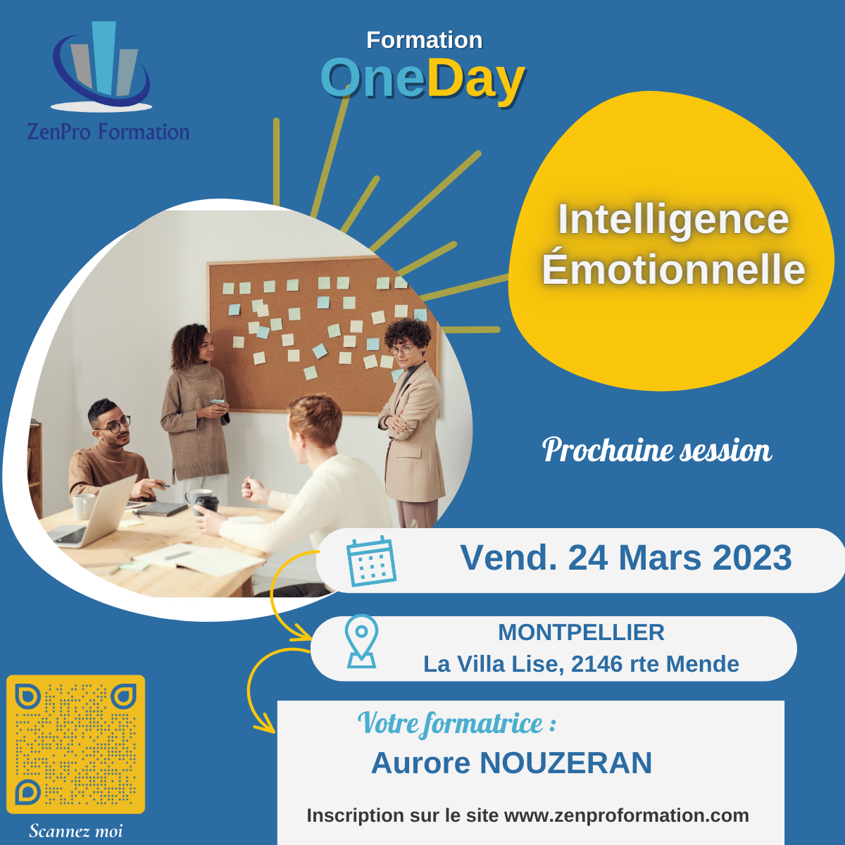 formation montpellier 
#oneday #formation #formationprofessionnelle #formationenligne #zenproformation