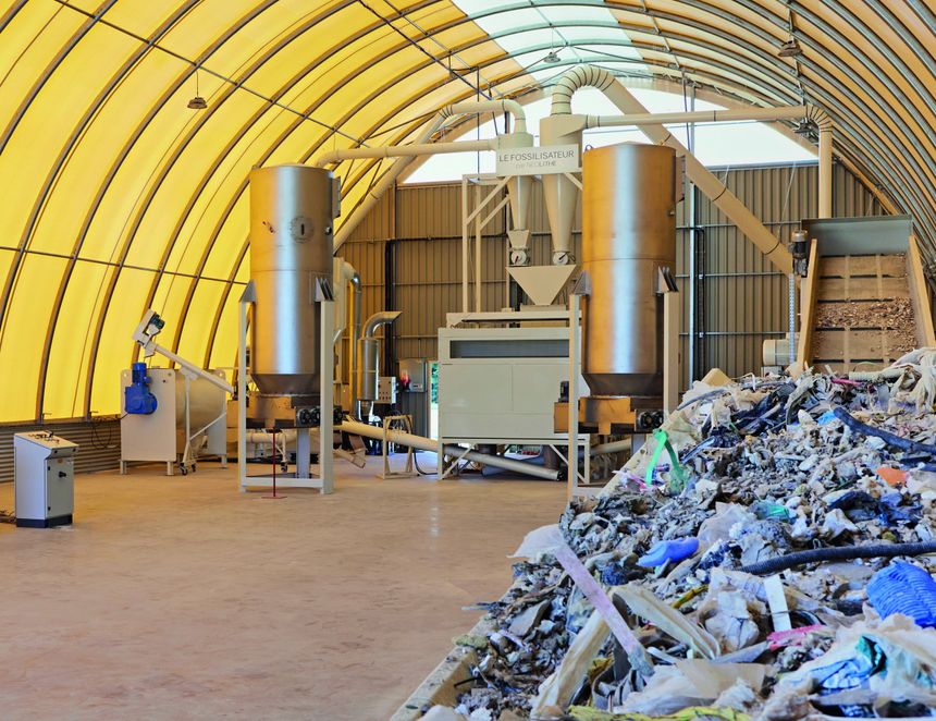 Nouveauté Recyclage : La fossilisation accélérée.