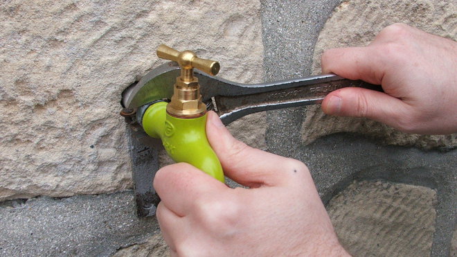 Changement de robinet 