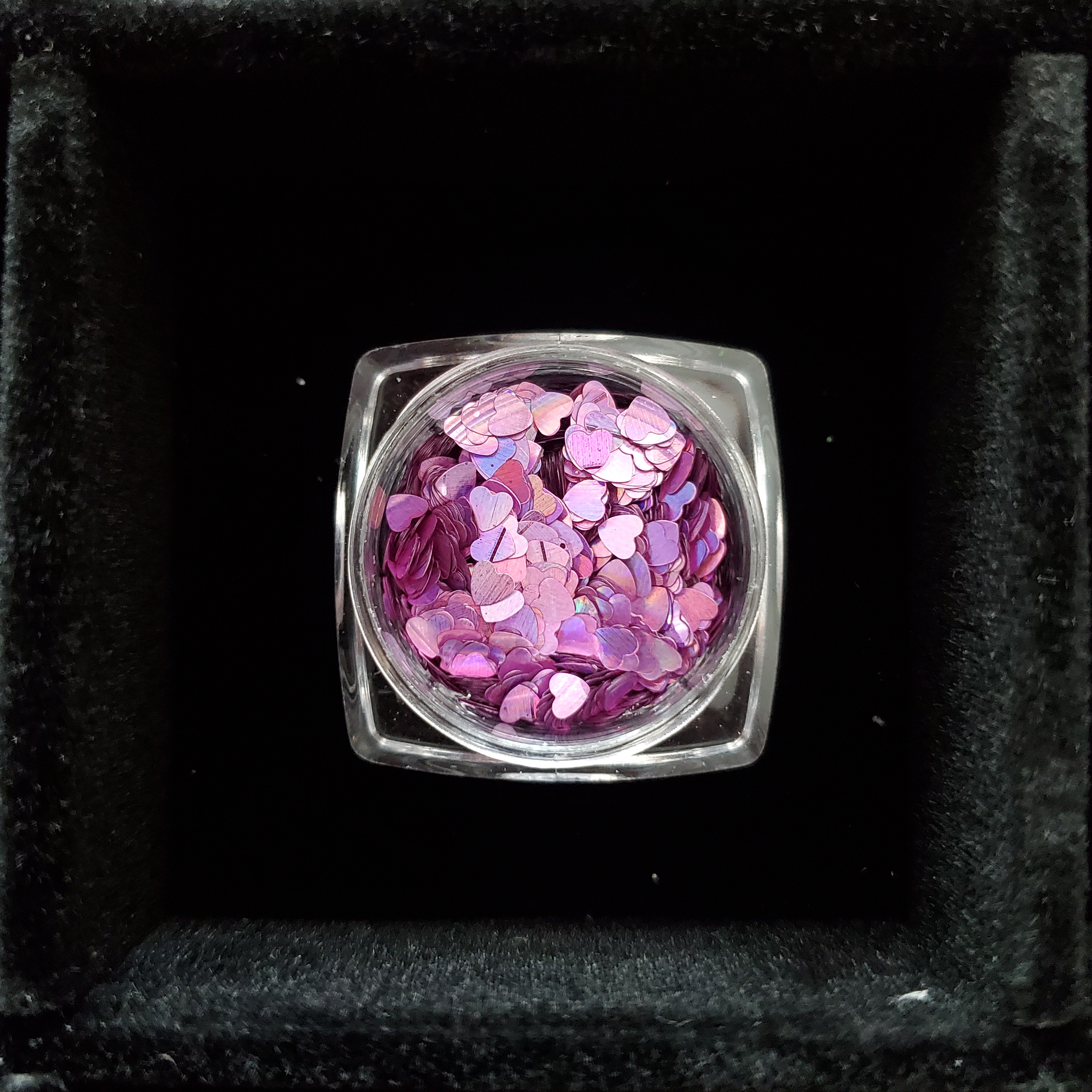 Coeurs fushias