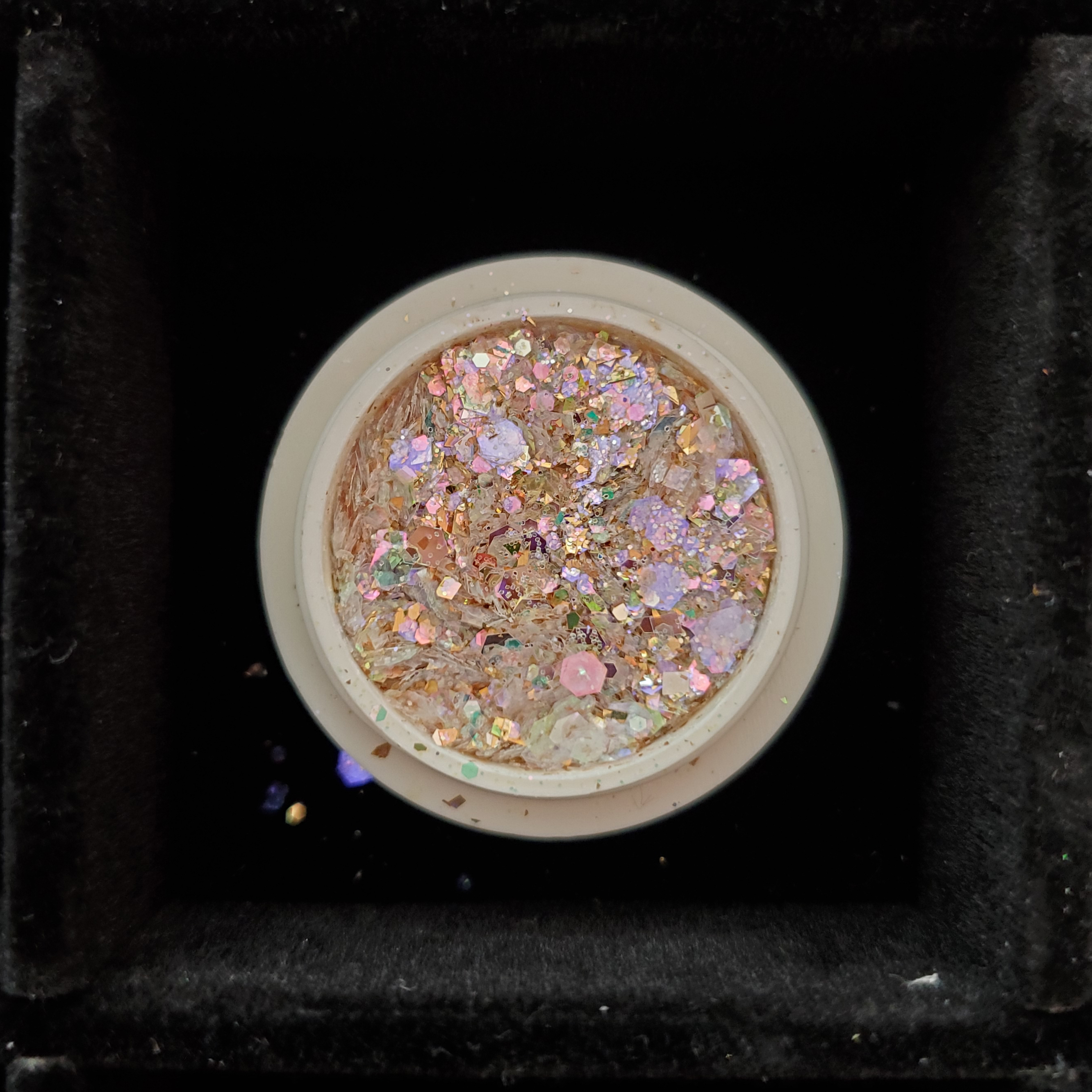 Paillettes rose gold