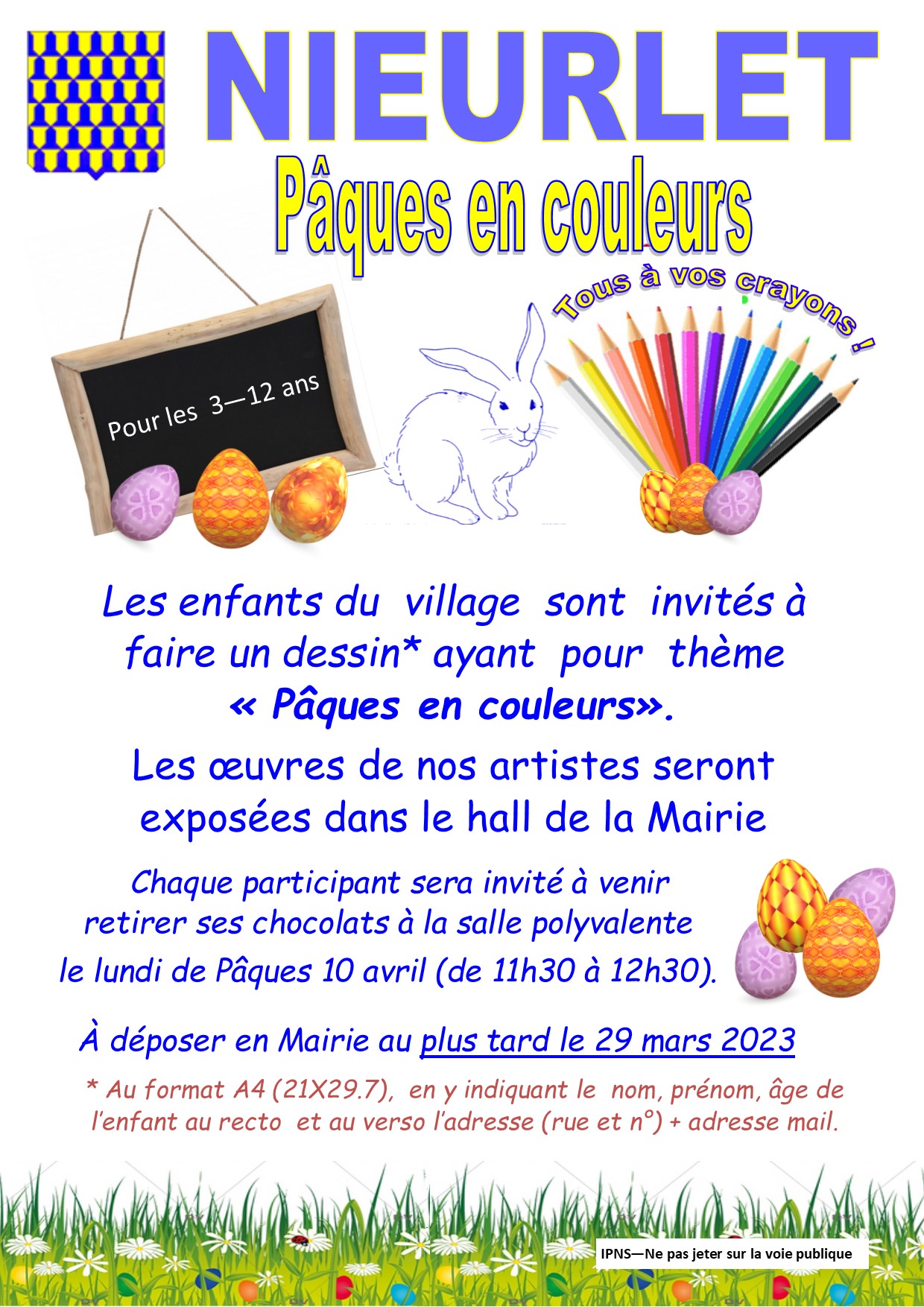 Flyer paques 2023
