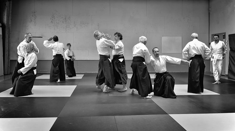Groupe aikido pratique