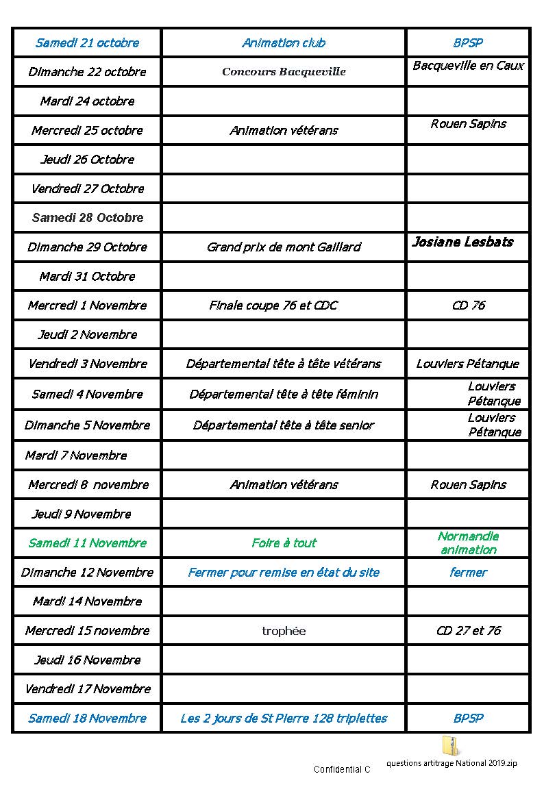 11 calendrier boulodrome 2023 2 page 11