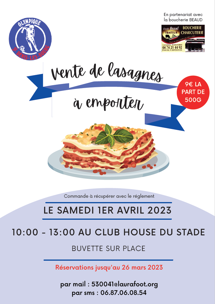 Vente-de-lasagnes