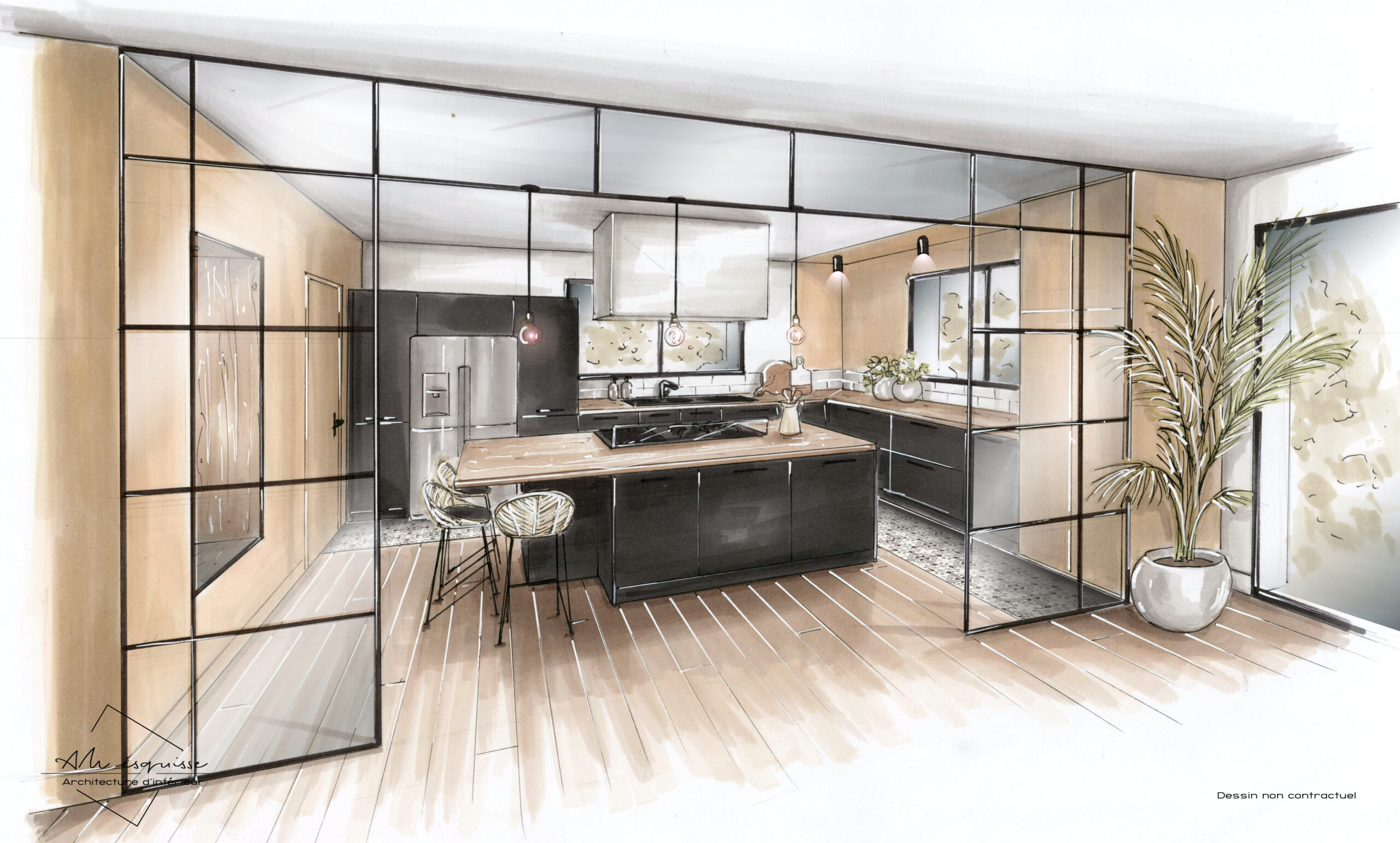 Architecture interieur maison neuve piece a vivre scaled