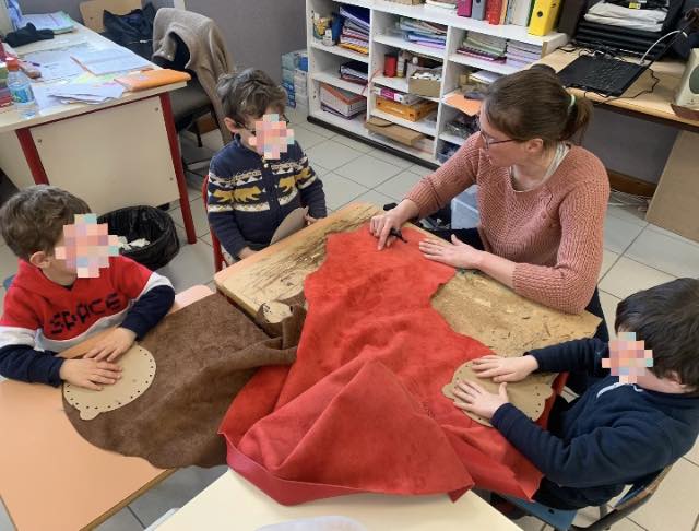 Atelier cuir ecole