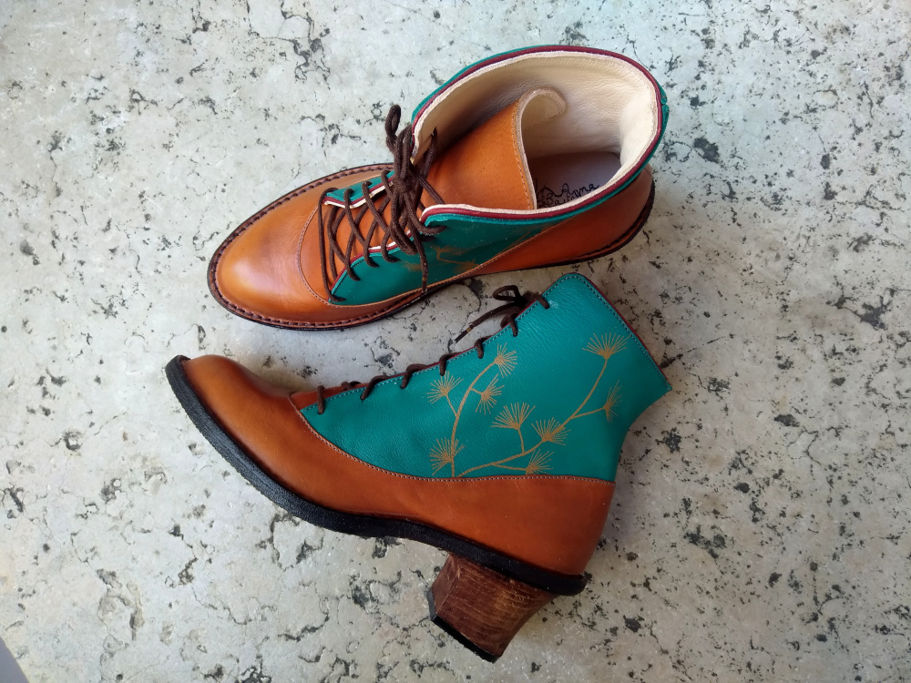 Melodie camel anna bauer bottines