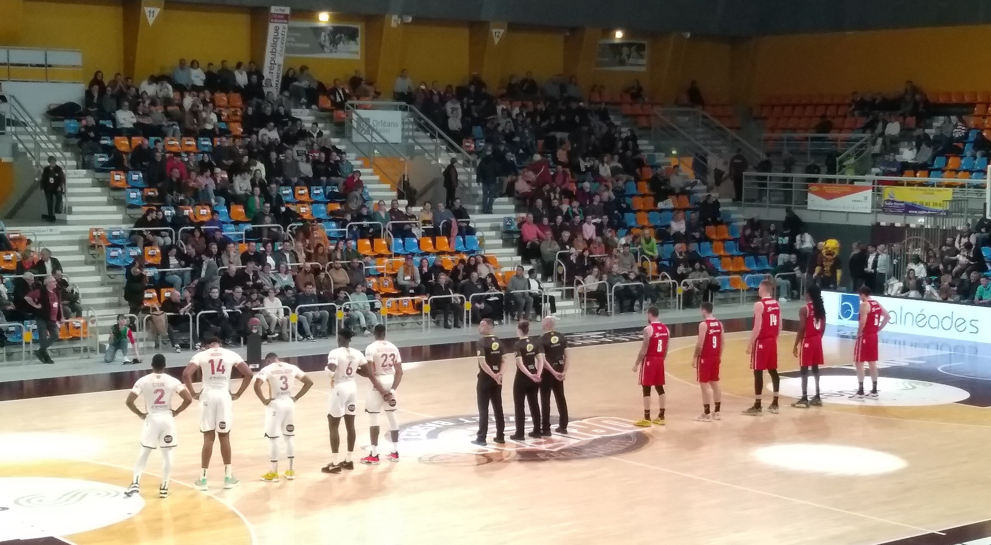 Avant dernier match au Palais des sports : l'OLB malmenée 