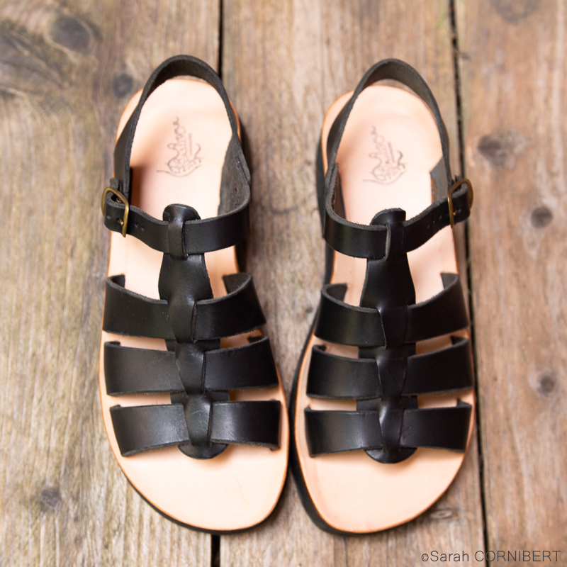 Anna bauer sandales lily lyon noir