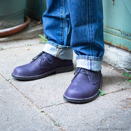 Annabauer chaussures basil violet