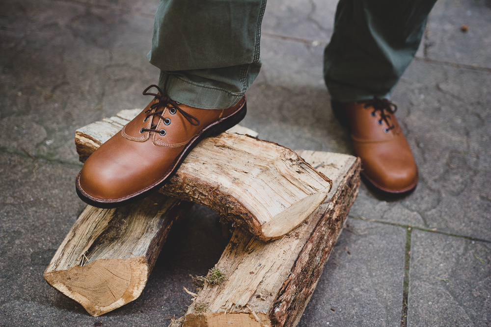Anna bauer chaussures bas asymetrique