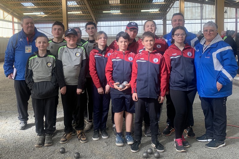 Cadets apres midi laval petanque cosse contre st jean
