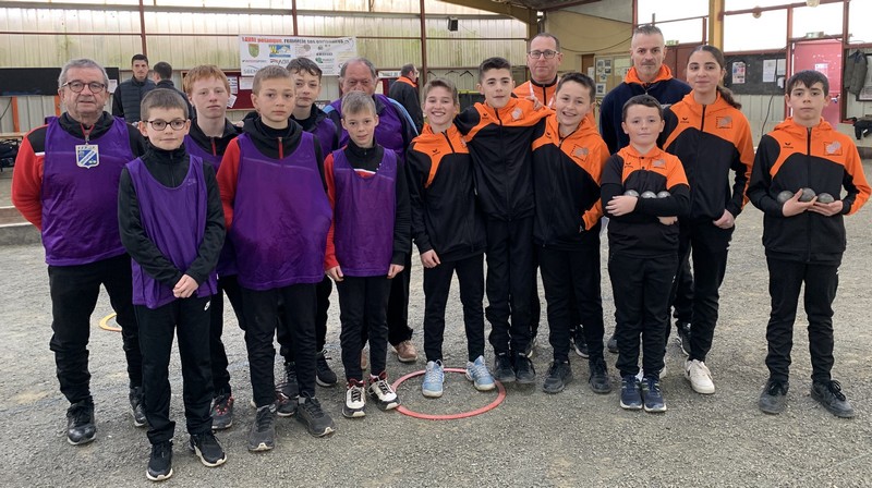 Matin 19 mars laval petanque contre entente aze mesla