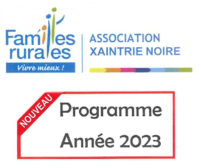 Programme des animations Familles Rurales