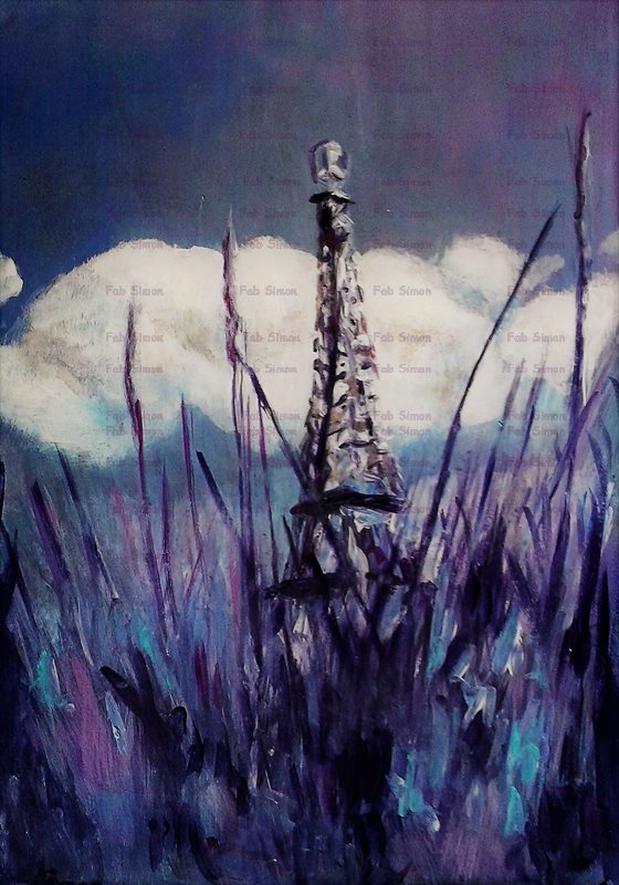 M tour eiffel sion acrylique 20x29