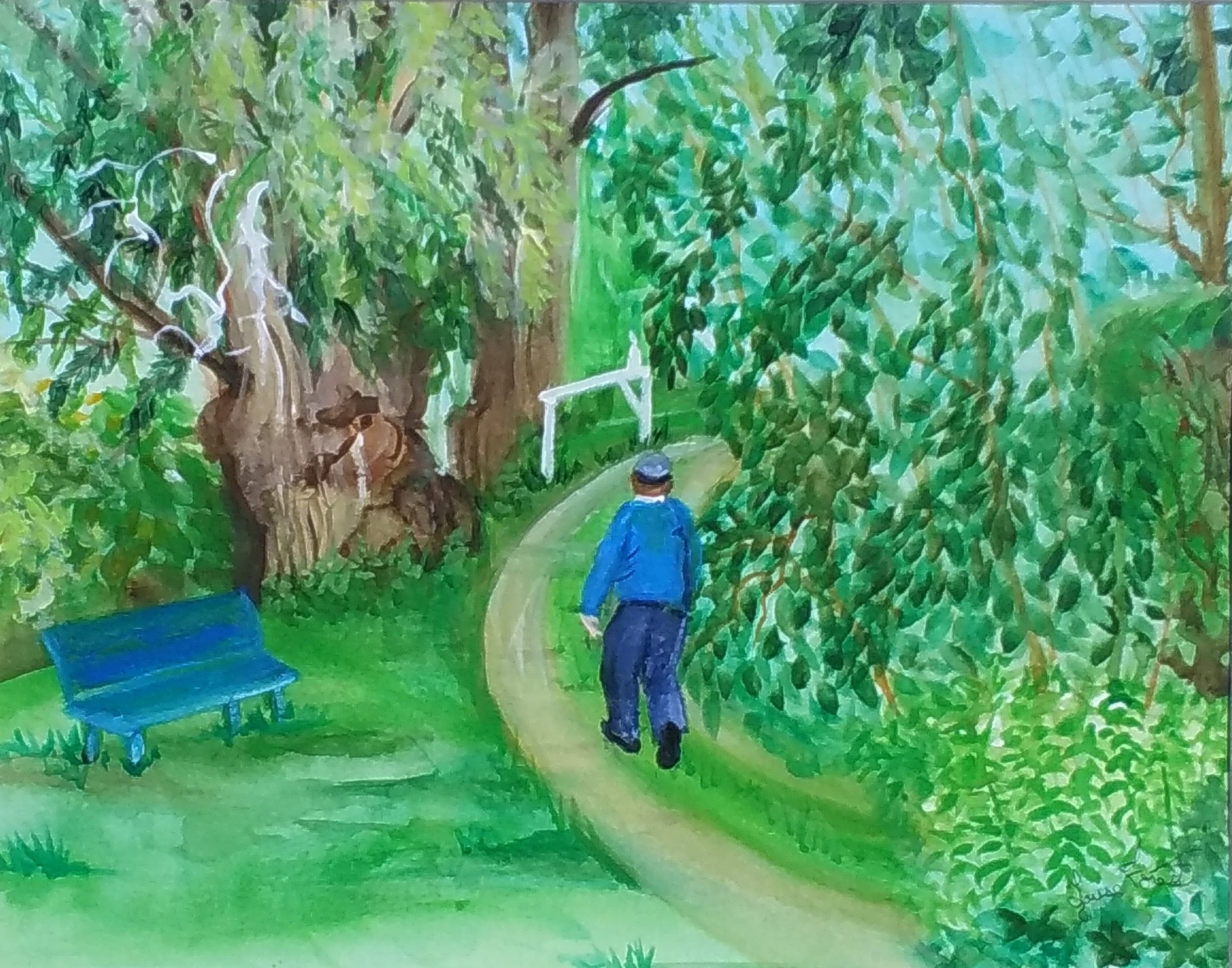 558 promenade au domaine de st vallier avec un saule cente
