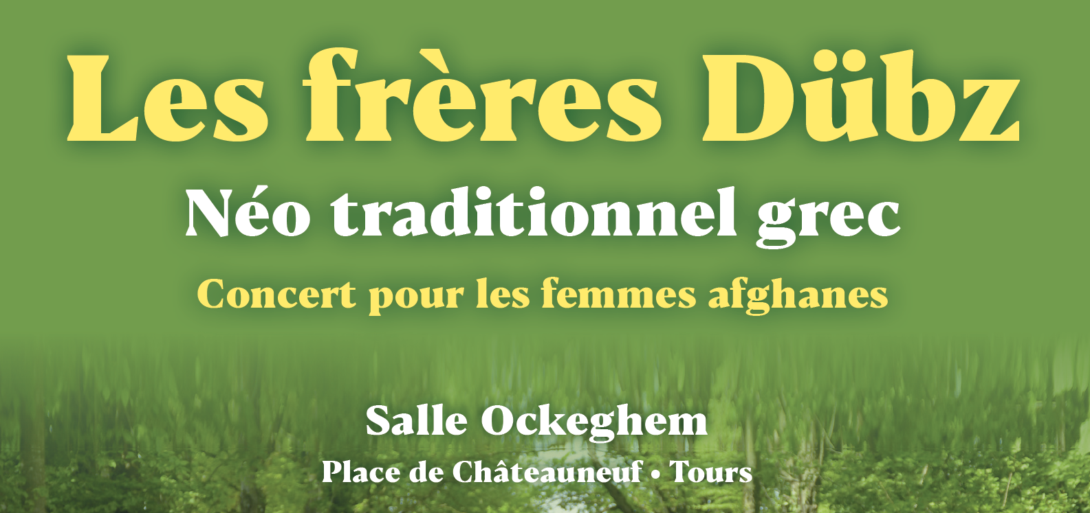 Concert des frères Dübz à Tours - 31/03/23 - 20h30