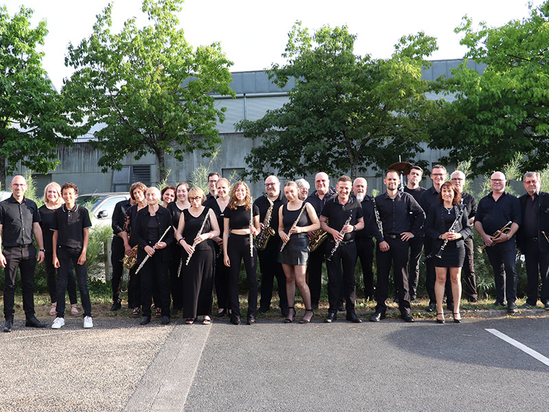Photo groupe harmonie municipale de buxerolles