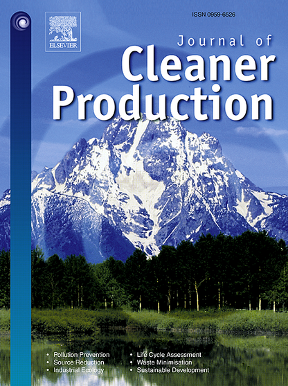 Cleaner Production, Edited by Göran Broman, Karl-Henrik Robèrt, George Basile, Terrence Collins, Rupert Baumgartner, Tobias Larsson
Volume 140, Part 1