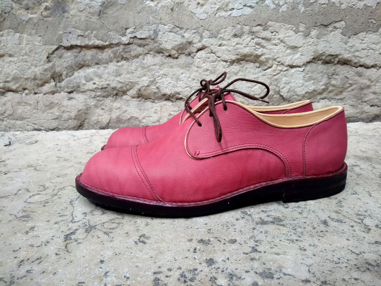Anna bauer chaussures homme lucien rose
